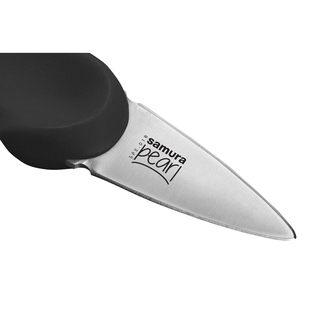 Samura PEARL Oyster knife 7,3cm, black