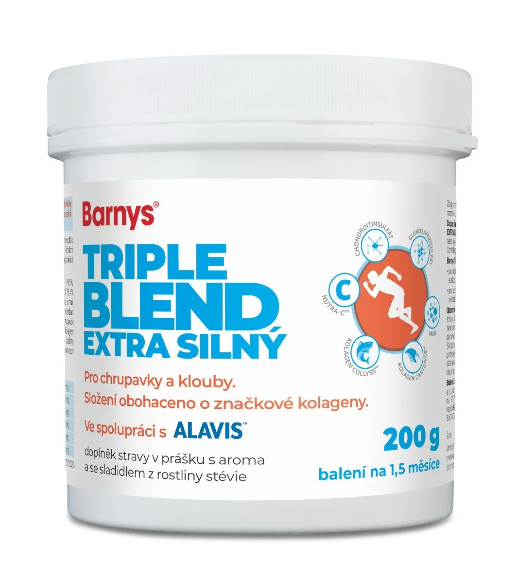 Barny´s Triple blend EXTRA SILNÝ 200 g