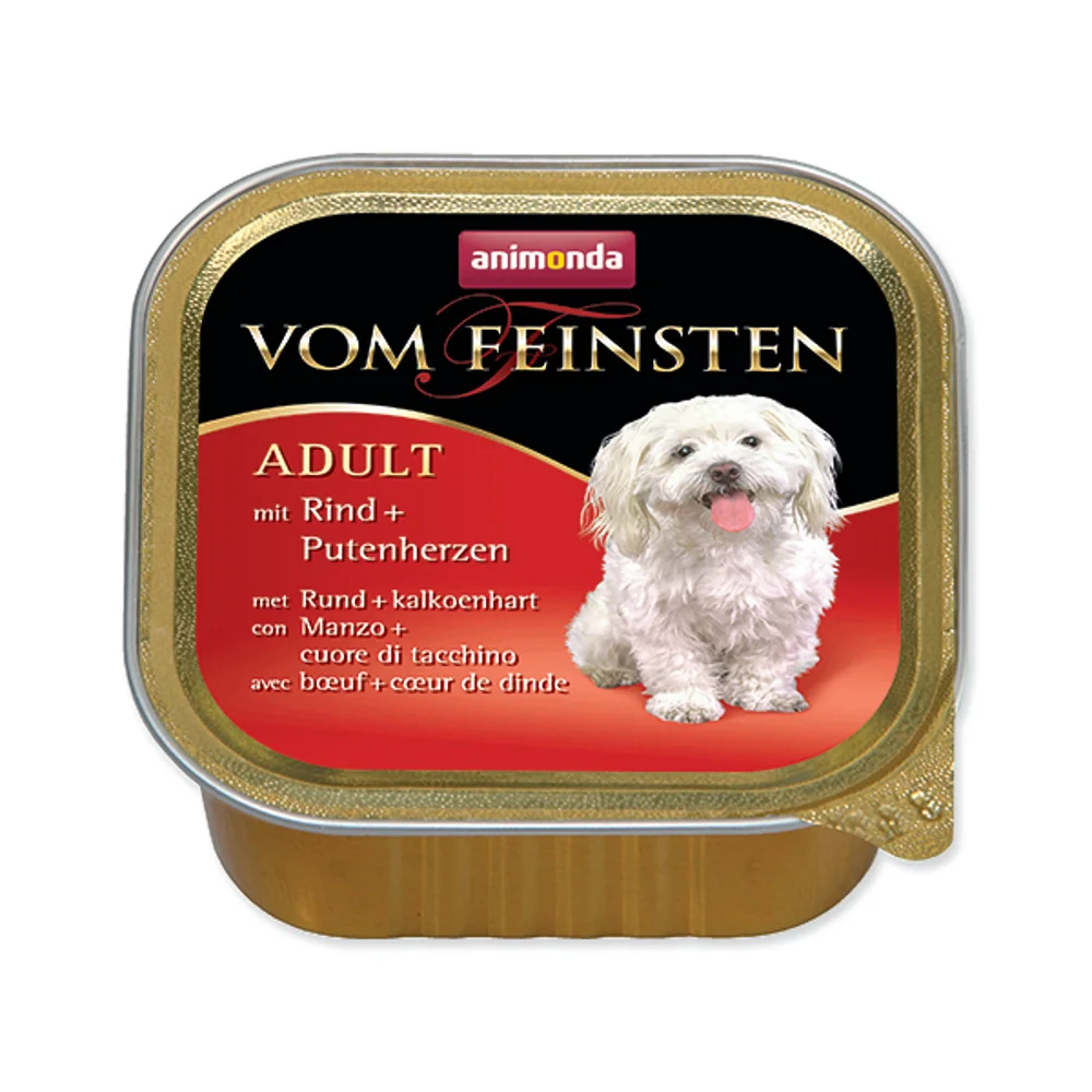Animonda Adult hovězí a krůtí srdce paštika 150 g