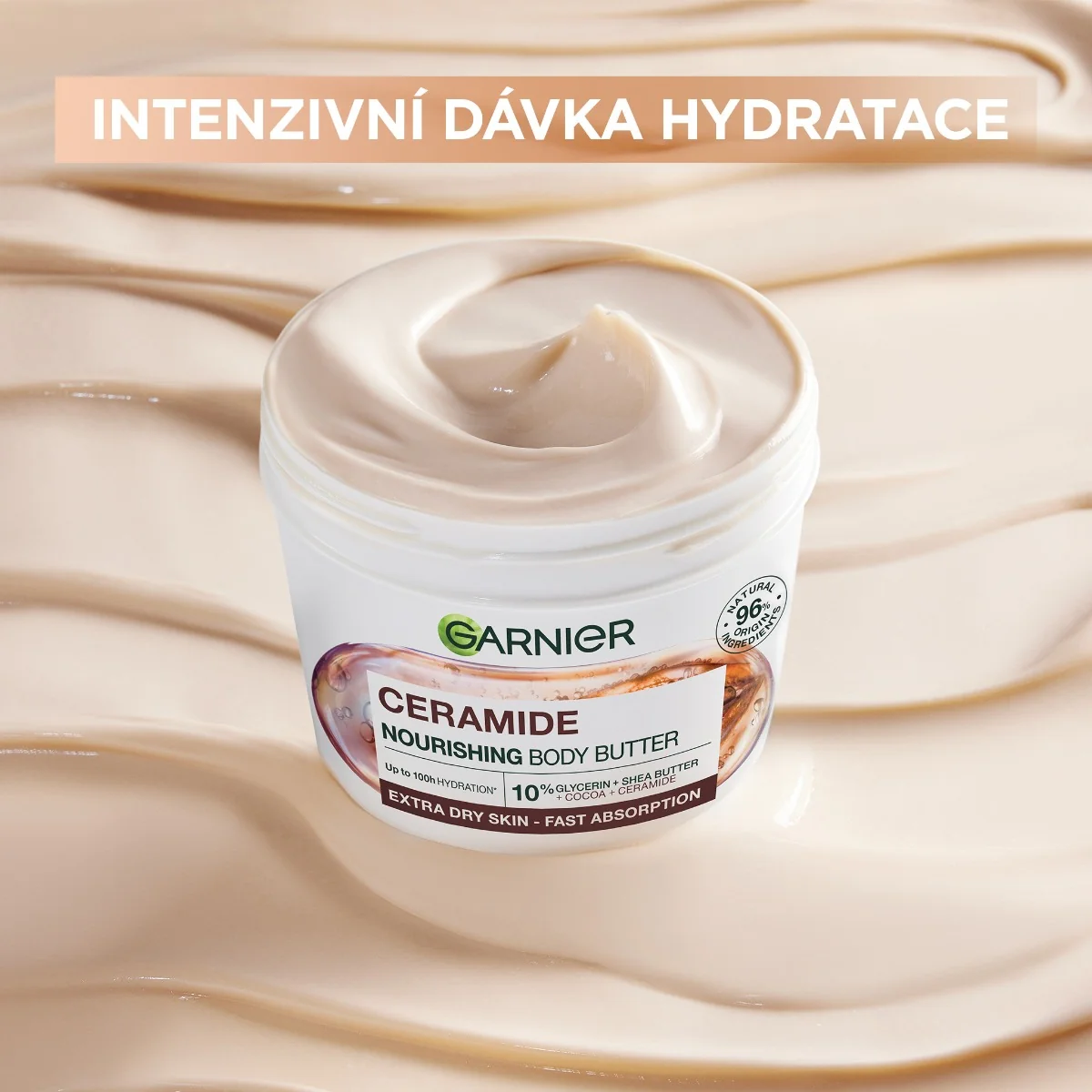 Garnier Ceramide vyživující tělové máslo 380 ml