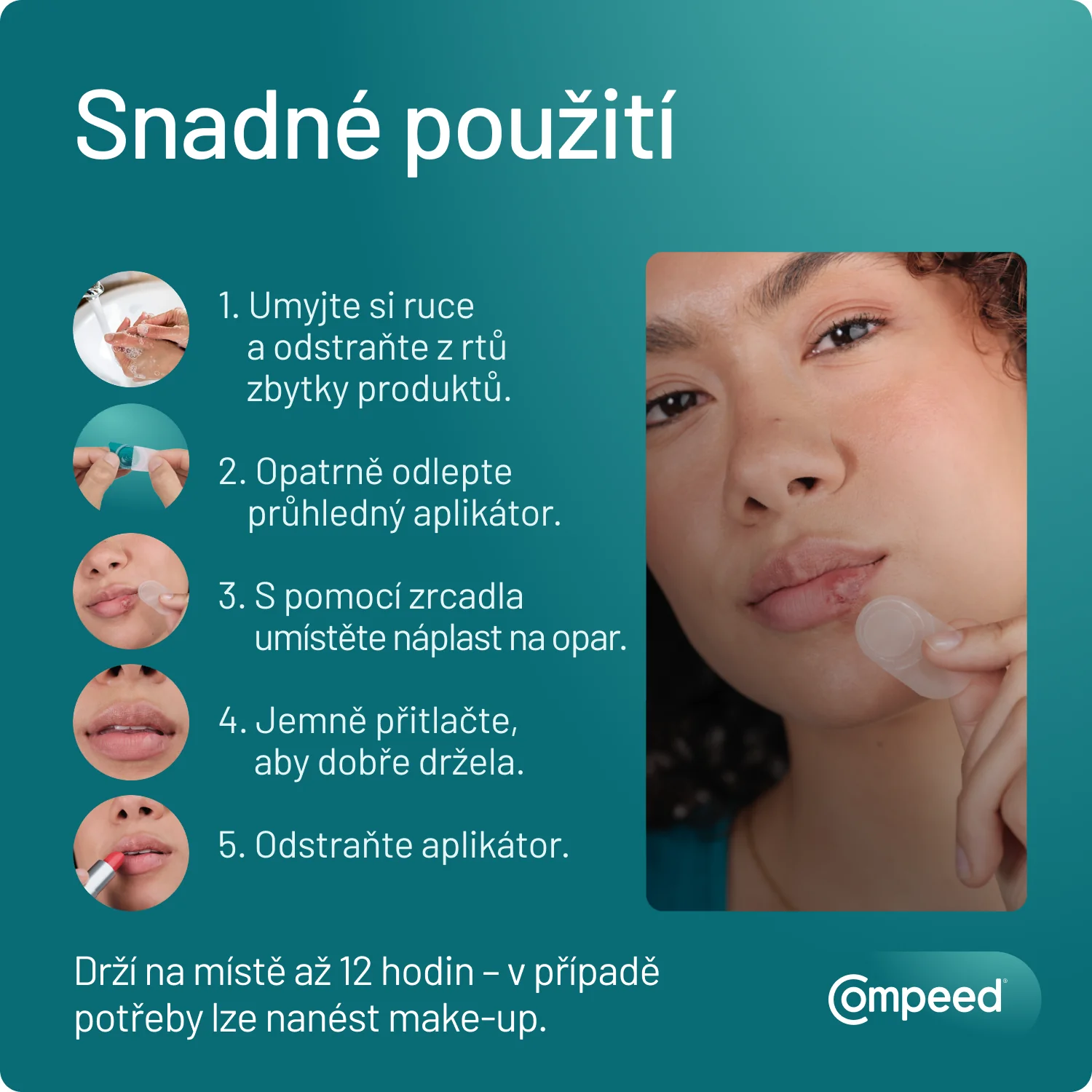 Compeed Náplast na opary 15 ks