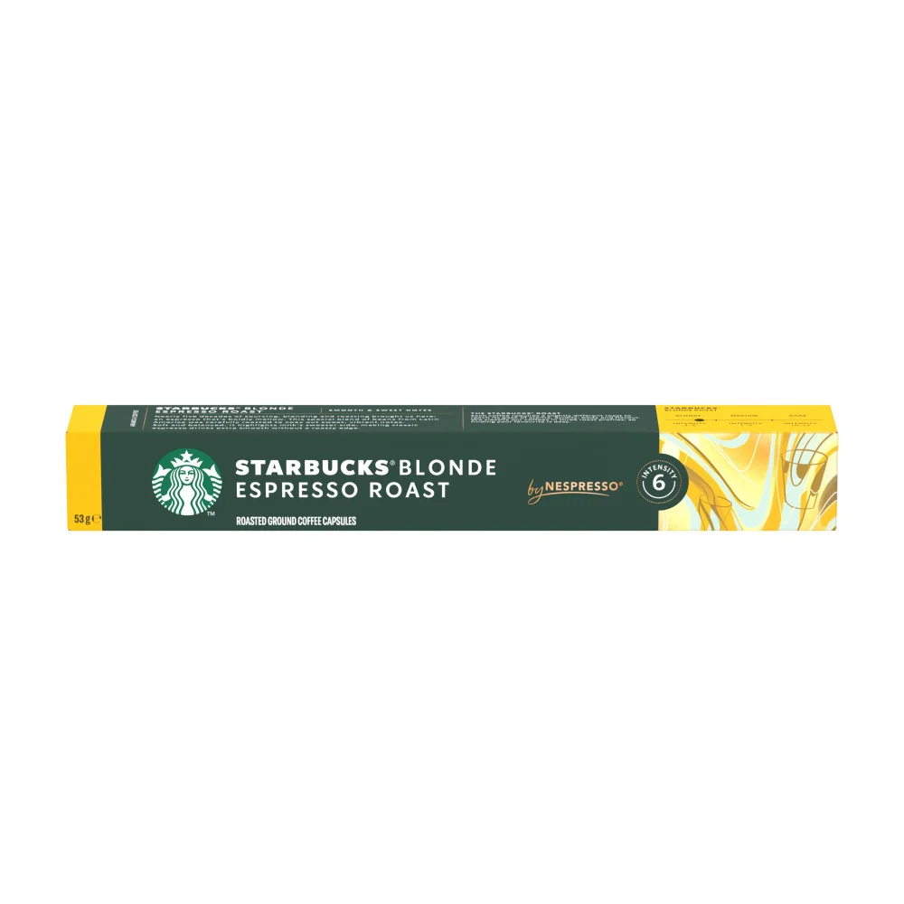 STARBUCKS Blonde Espresso Roast by Nespresso kávové kapsle 10 ks
