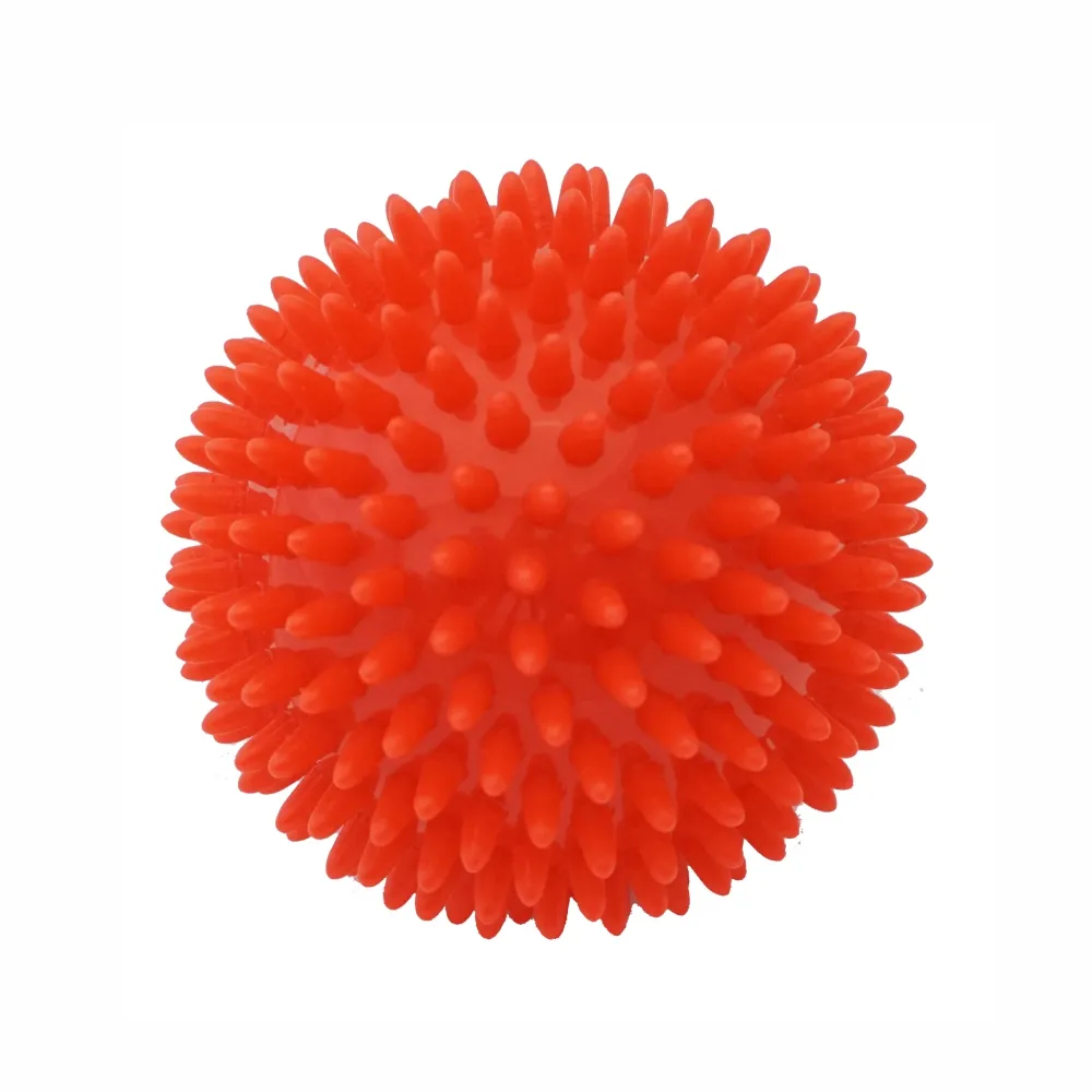 KineMAX Pro Hedgehog 9 cm masážní míček 1 ks červený