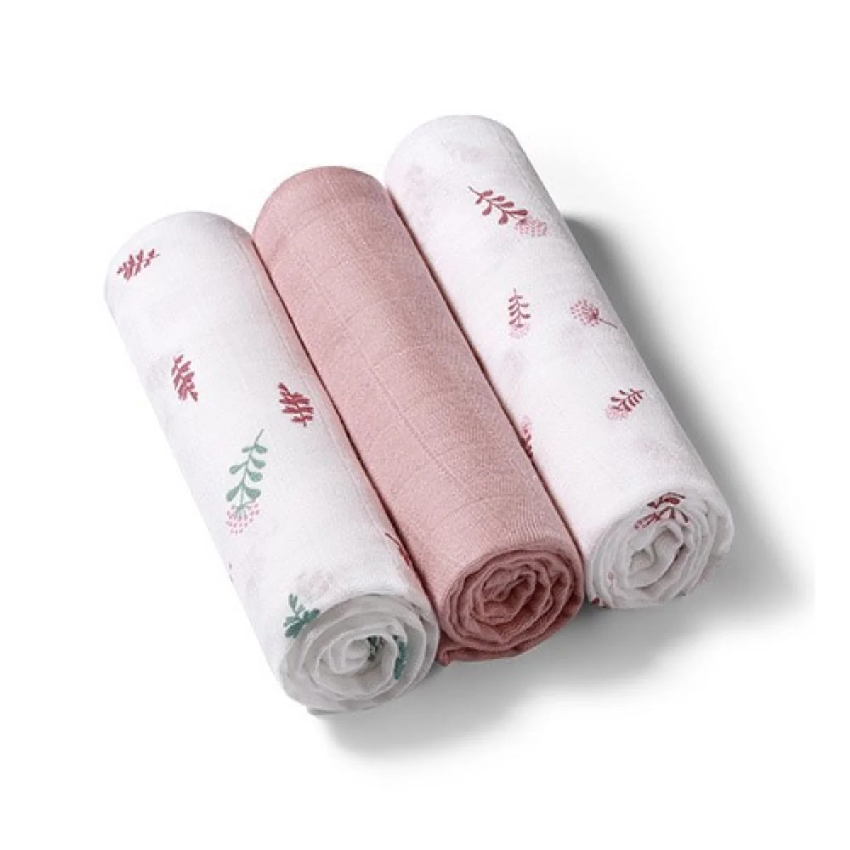 Babyono Sada bambusových plenek Nature Girl 70 x 70 cm - 3 ks