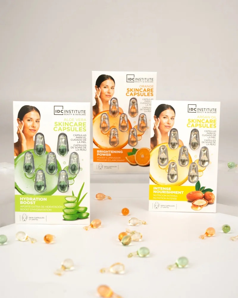 IDC Institute NATURAL ELEMENTS rozjasňující kapsle s vitamínem C 7 ks