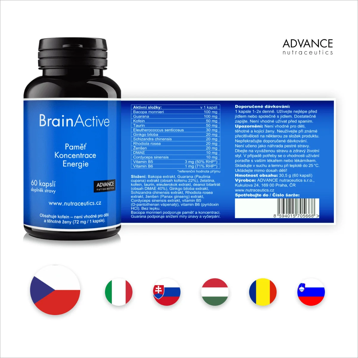 Advance BrainActive 60 kapslí