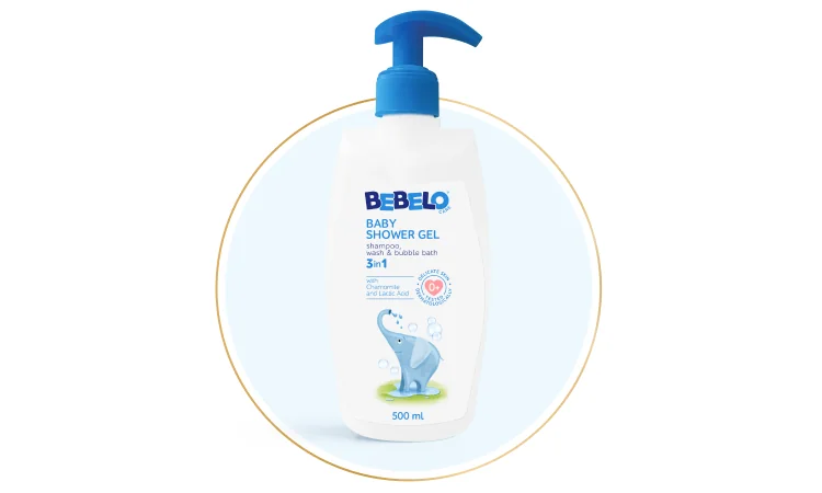 BEBELO® Baby Shower Gel 3 v 1 BEBELO® Baby Shower Gel 3 v 1