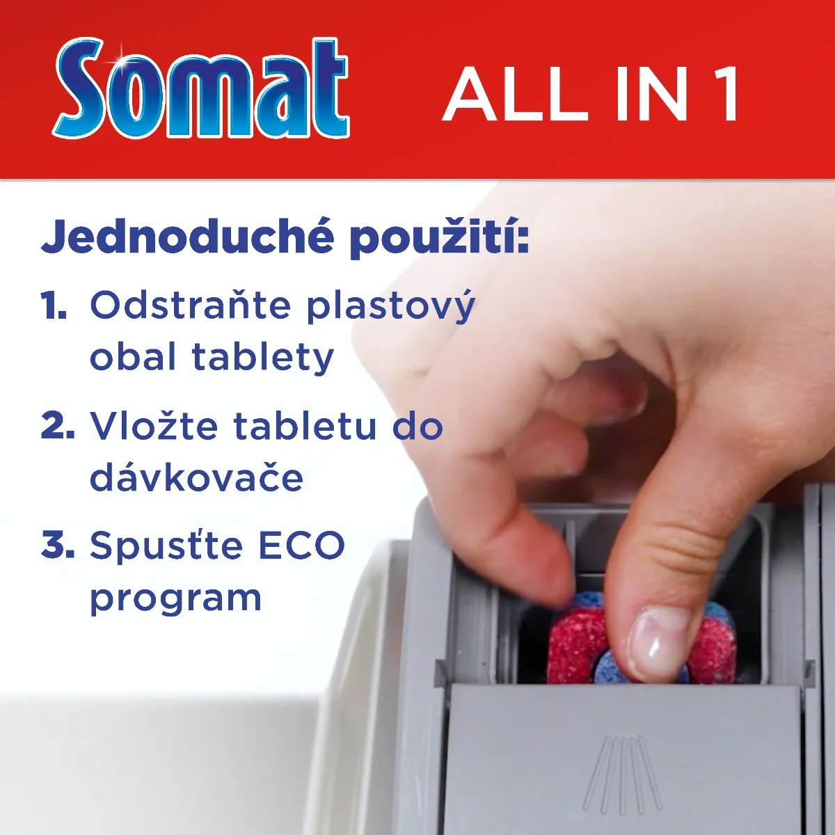 Somat Tablety do myčky All in 1 Lemon & Lime 80 ks