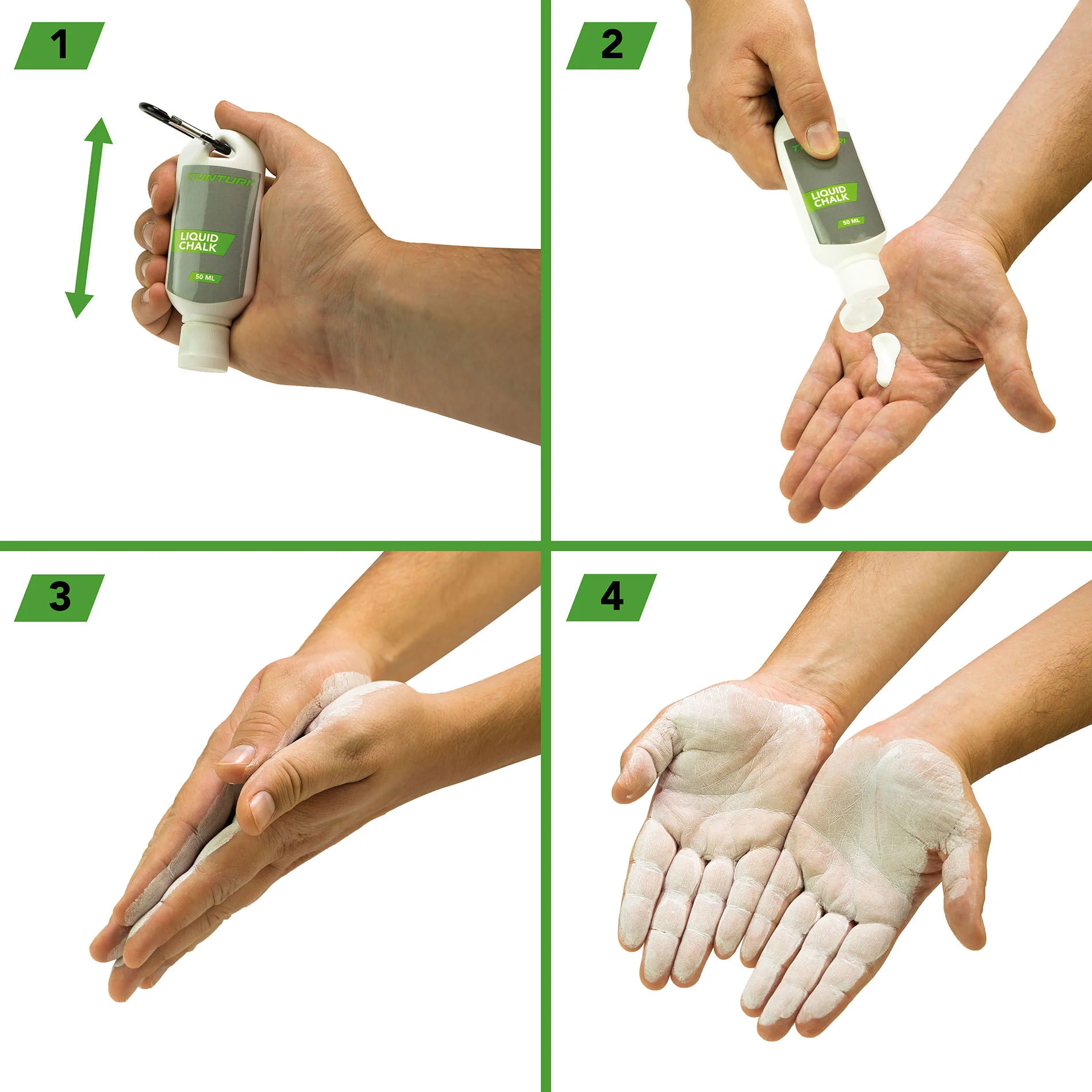 Tunturi Tekuté magnesium Liquid Chalk 50 ml