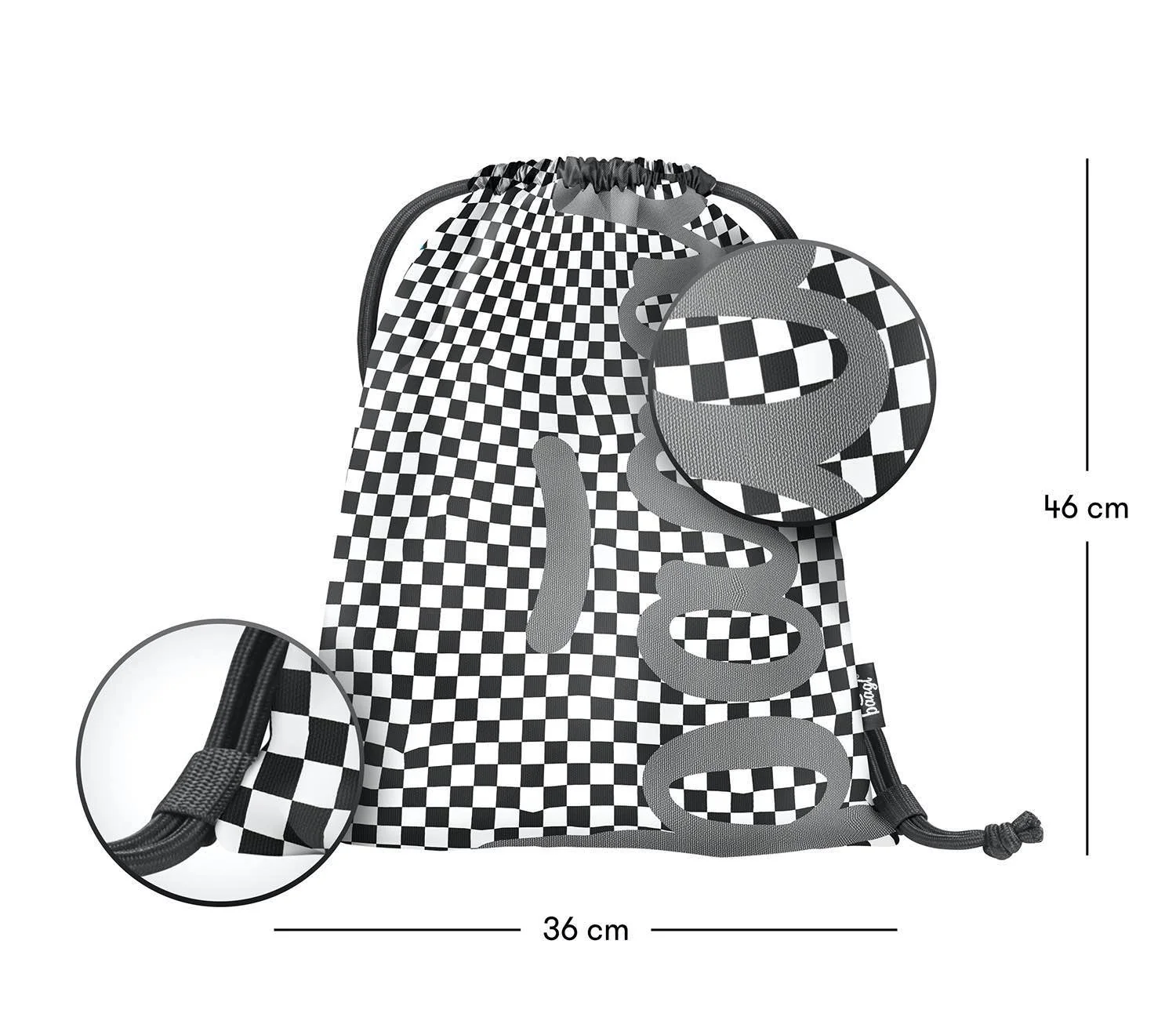 Baagl Sáček Skate Ska - PATTERN 
