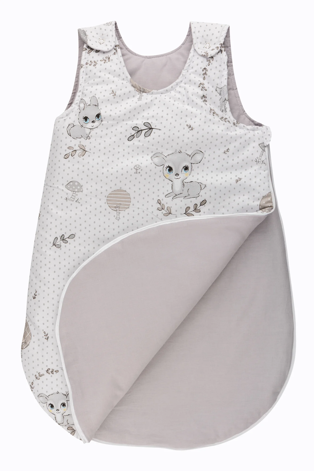Bomimi Spací pytel 75cm / 3-12m, KOLOUŠEK šedá
