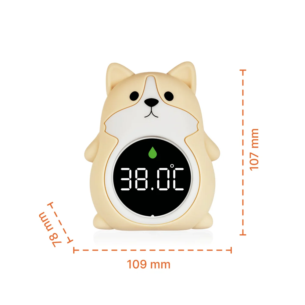 Zopa Silikonový digitální teploměr 3v1, Dog 1