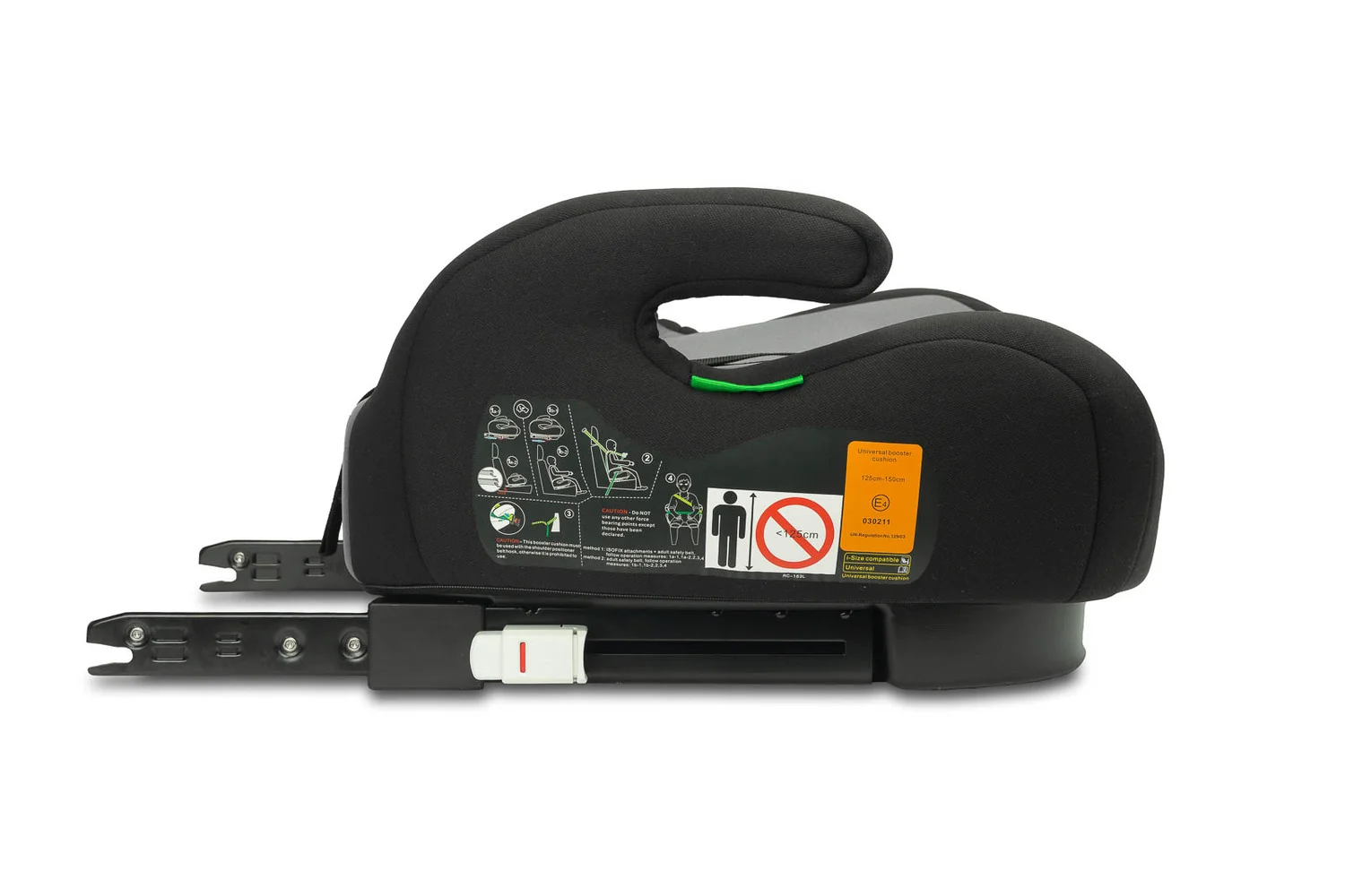 Caretero Podsedák do auta, isofix I-SIZE Puma - černý