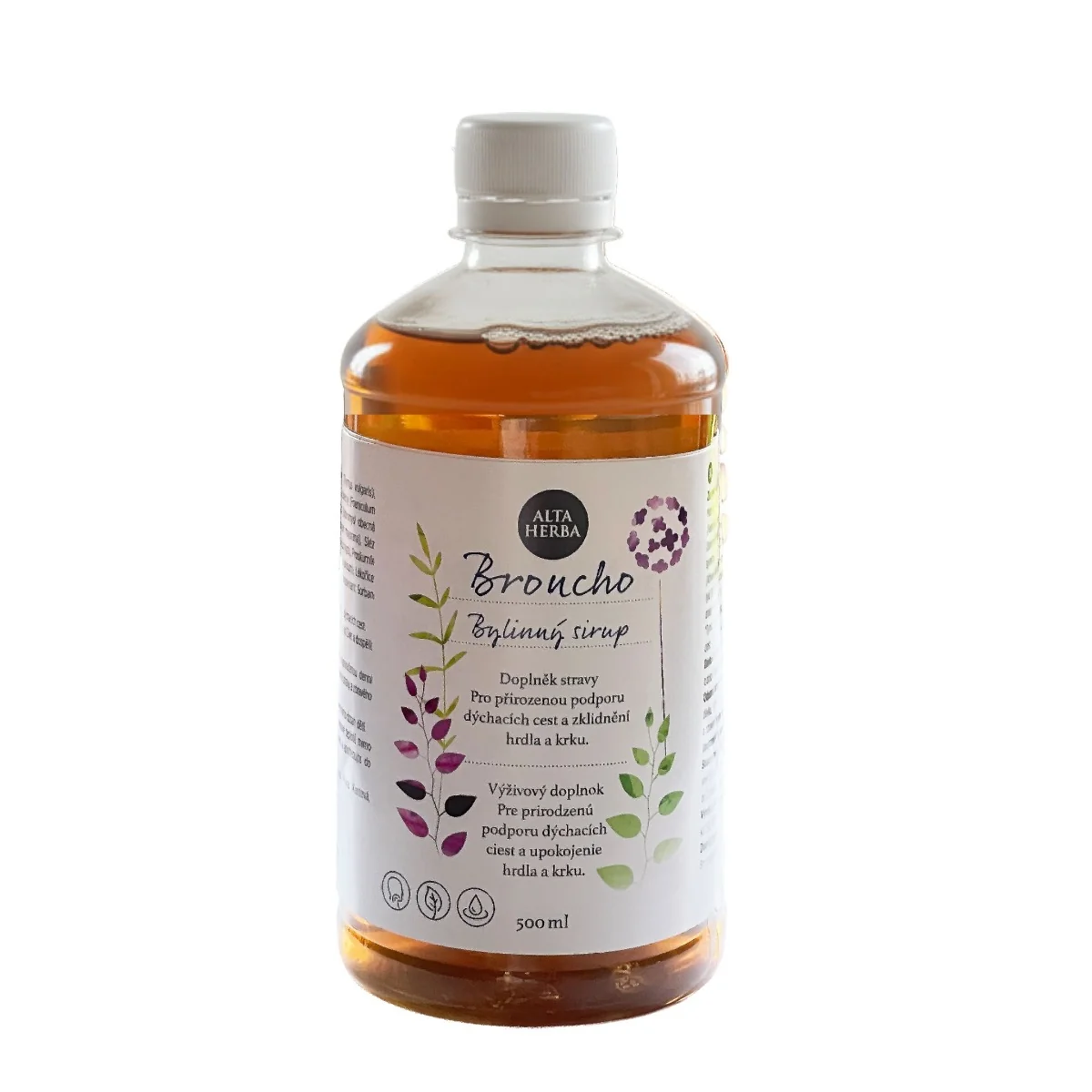 AltaHerba Bylinný sirup Broncho 500 ml