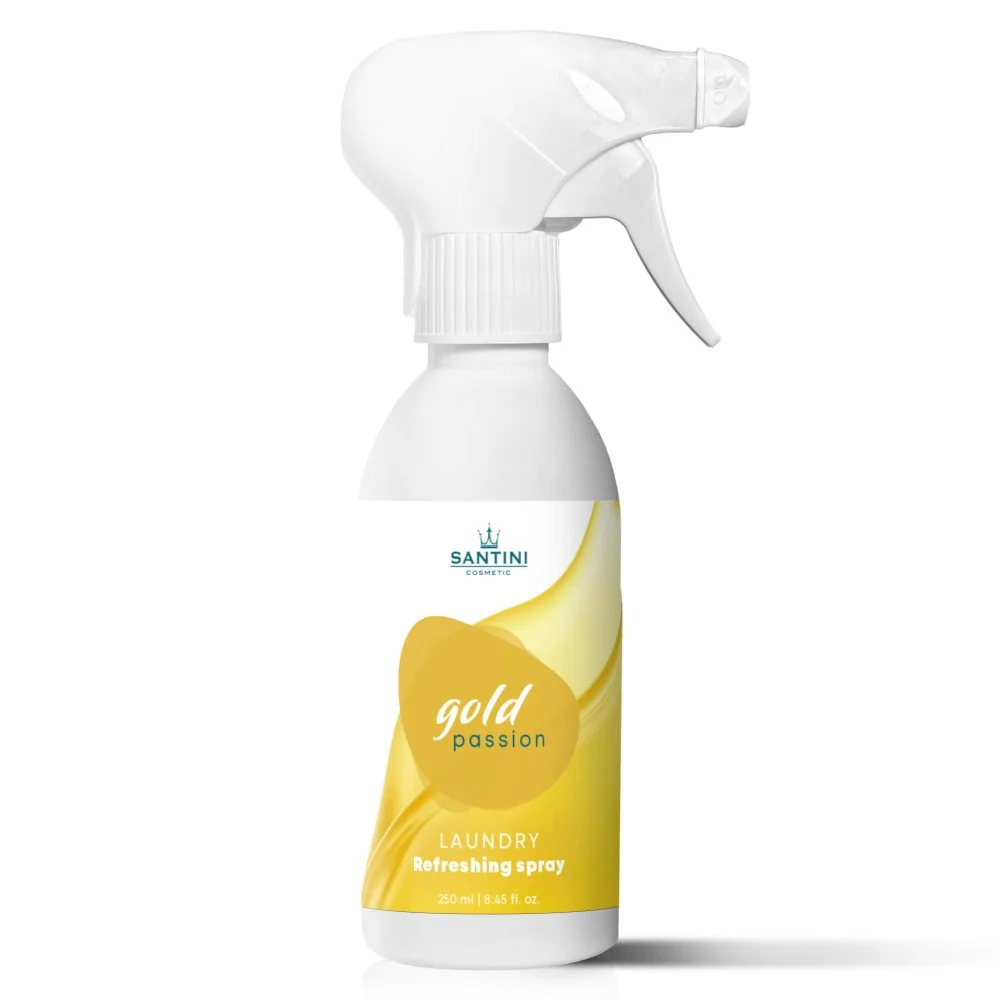 Santini Osvěžovač textilu 250 ml - Gold Passion