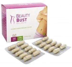 Natural Medicaments Beauty Bust Balance 120 kapslí