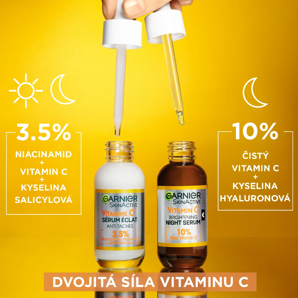 Garnier Vitamin C sada denního a nočního séra 2x30 ml