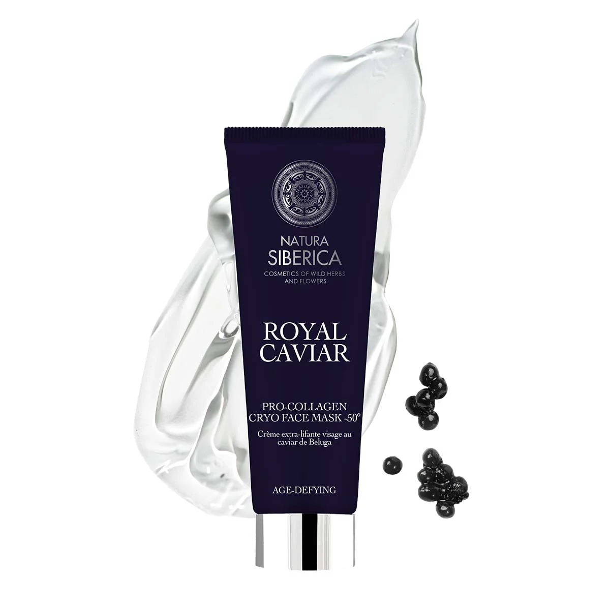 Natura Siberica Royal Caviar Pro-kolagenová kryo maska 75 ml