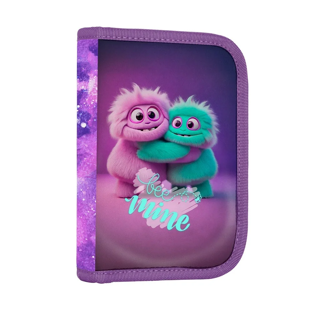 Oxybag Jednopatrový penál Monster, 2 chlopně