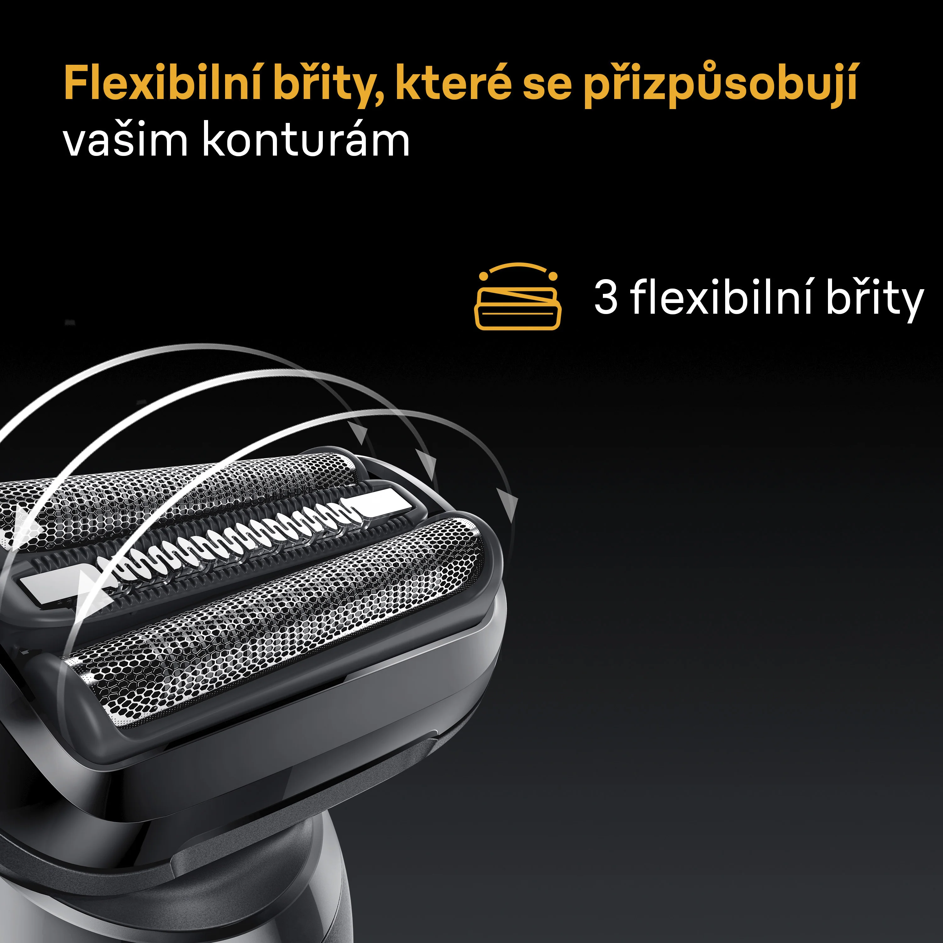 Braun Series 5 52-B7000CC elektrický holicí strojek + stanice SmartCare modrý