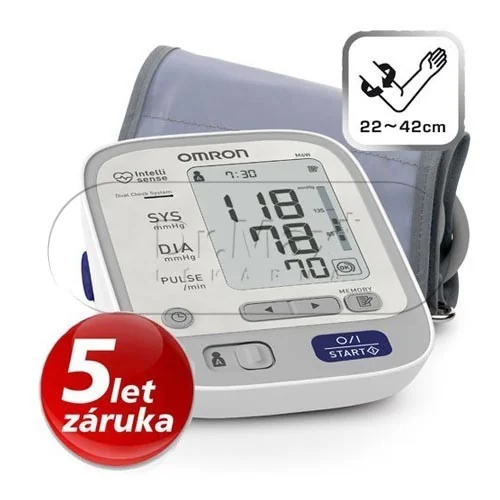 Tonometr OMRON M6W model 2012 + adaptér zdarma