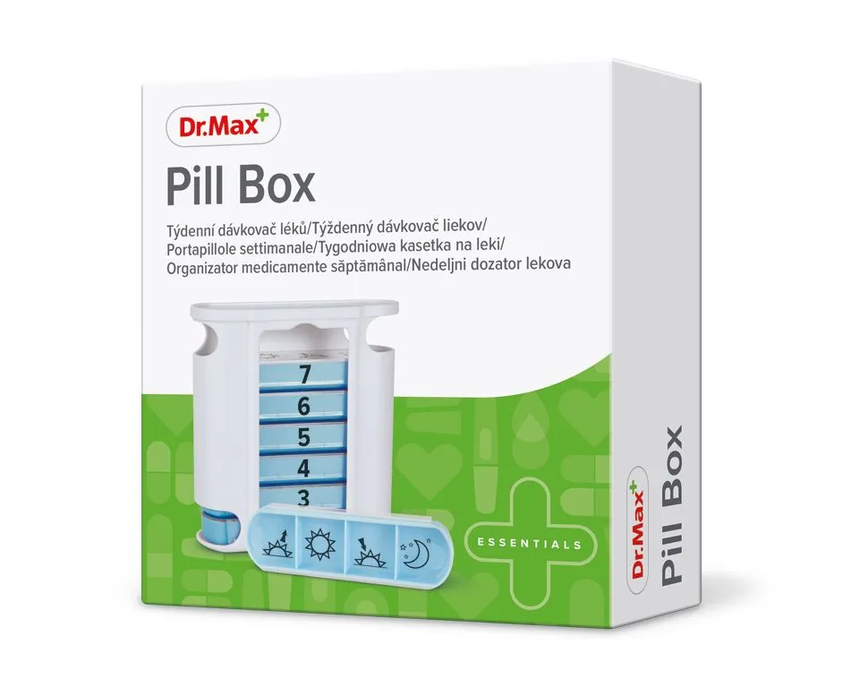 Dr. Max Pill Box týdenní dávkovač léků