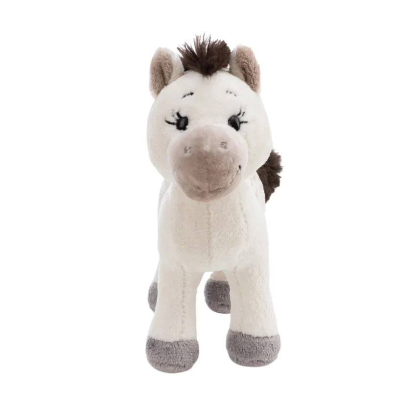 Nici Plyš Pony Mony bílý 17cm, GREEN