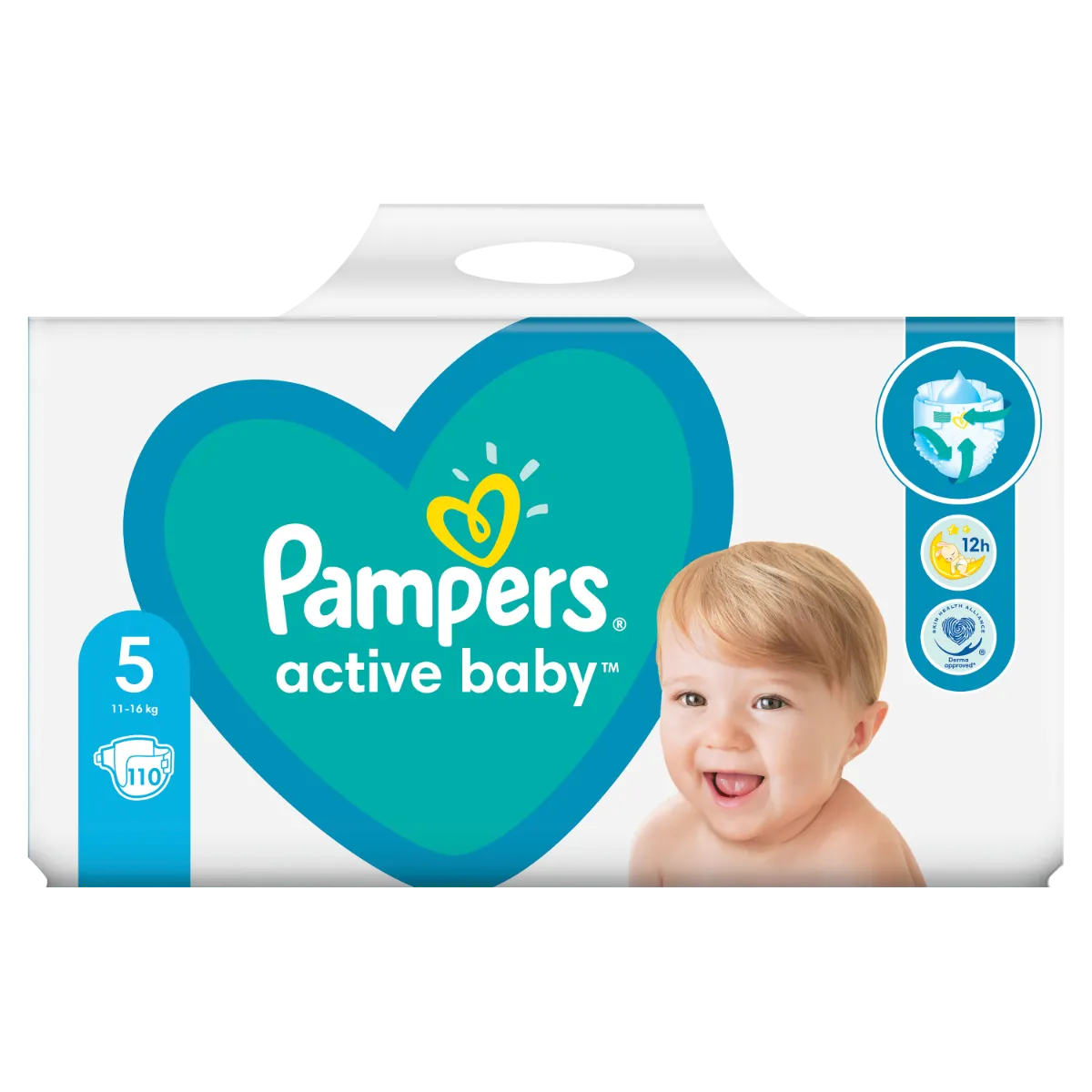 Pampers Active Baby vel. 5 11-16 kg dětské pleny 110 ks