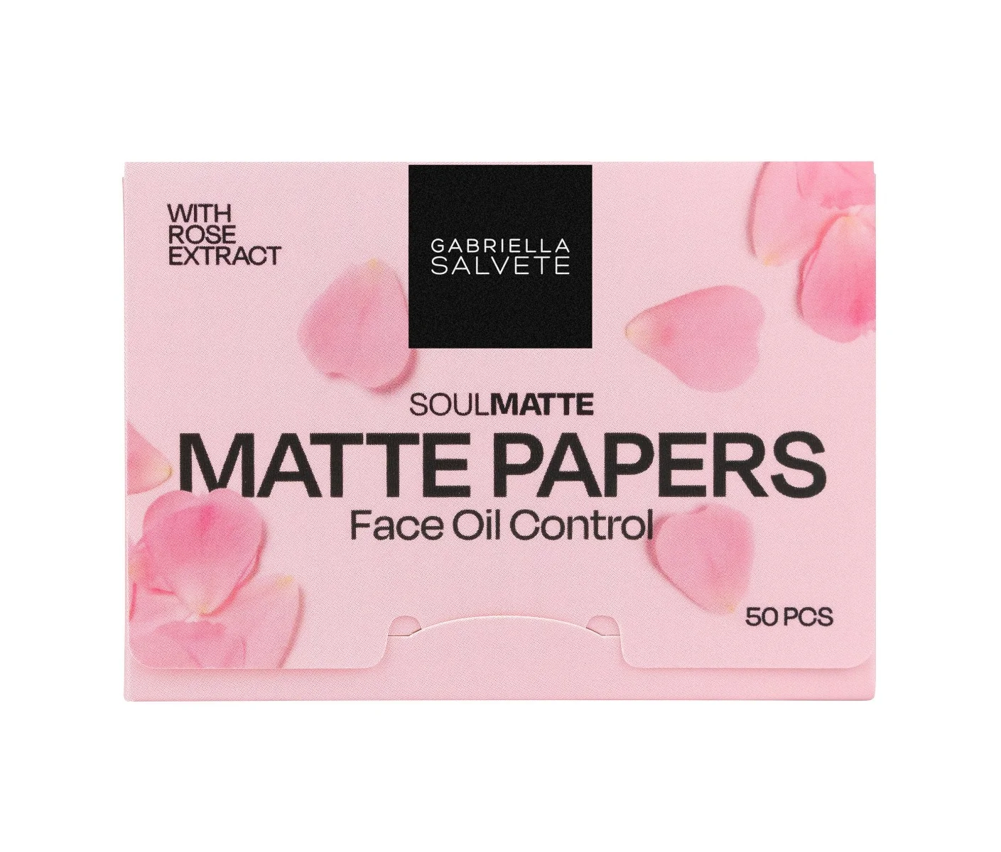 Gabriella Salvete Matte Papers with Rose Extract matující papírky 50 ks