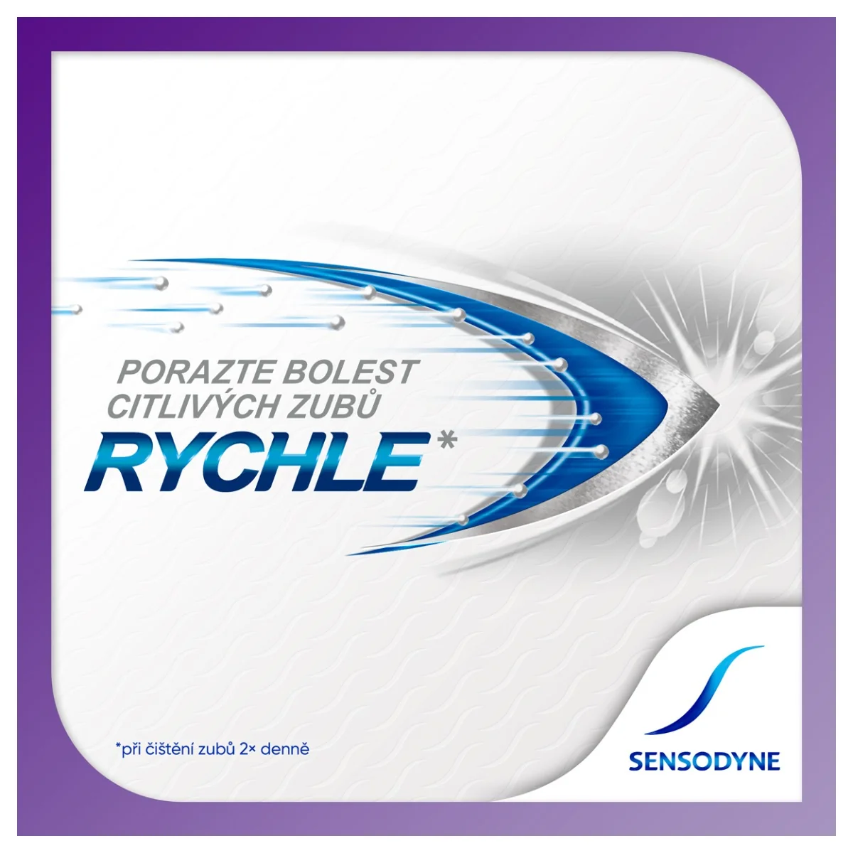 Sensodyne Rapid Relief Whitening zubní pasta 75 ml