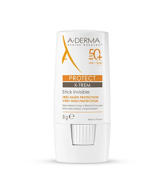 A-Derma Protect X-TREM Transparentní tyčinka SPF50+ 8 g