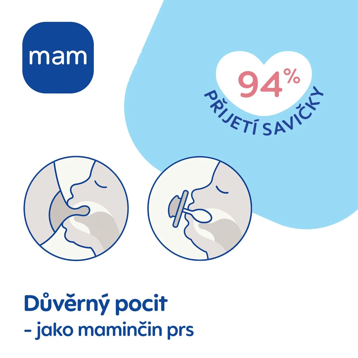 MAM Dudlík Original 16m+ 2 ks fialový/béžový