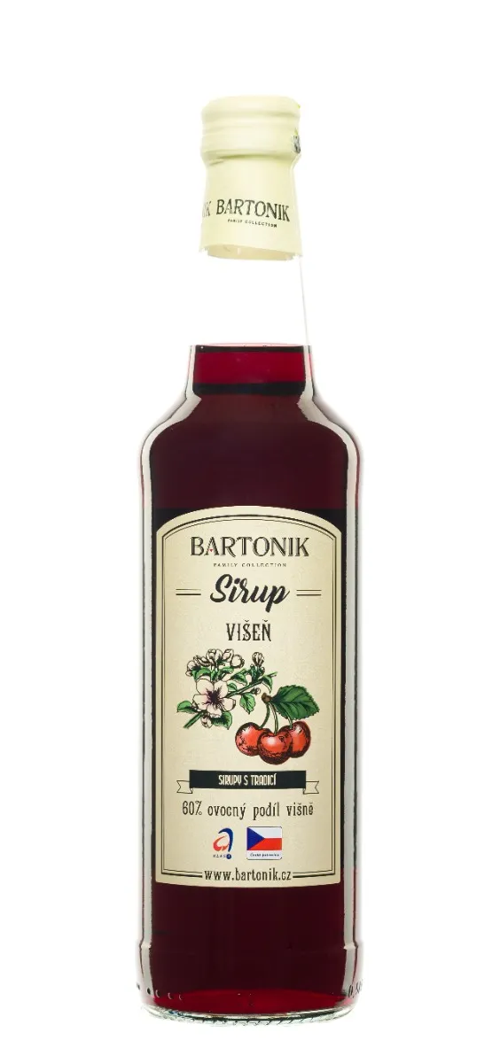 BARTONIK Sirup višeň 500 ml