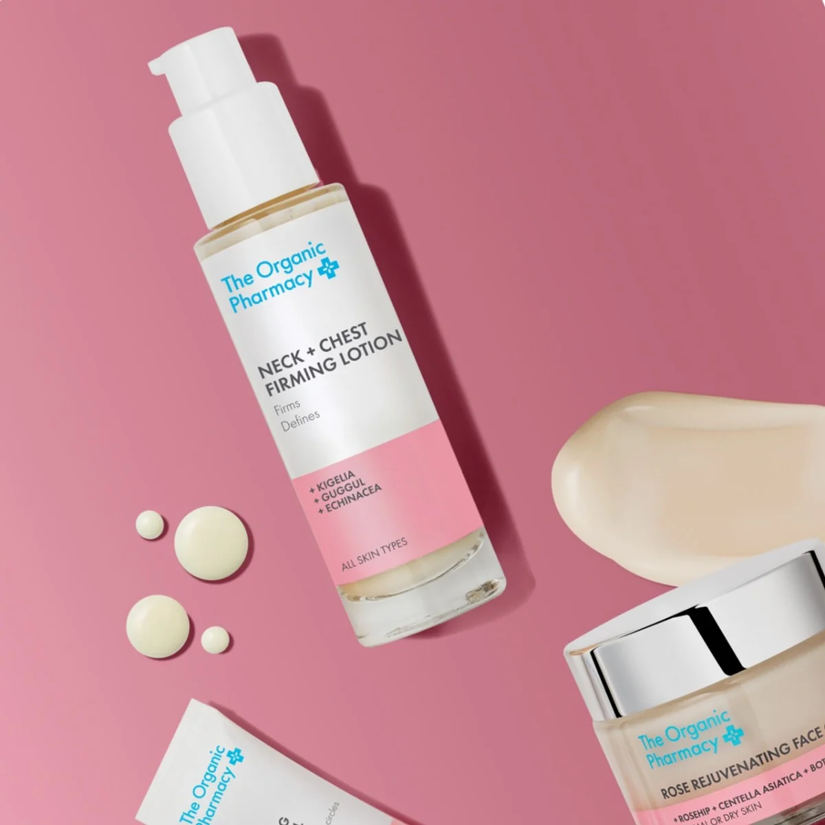 The Organic Pharmacy Neck and Chest Zpevňující mléko na dekolt 50 ml