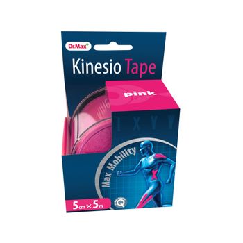 Dr. Max Kinesio Tape pink 5cm x 5m 1 ks