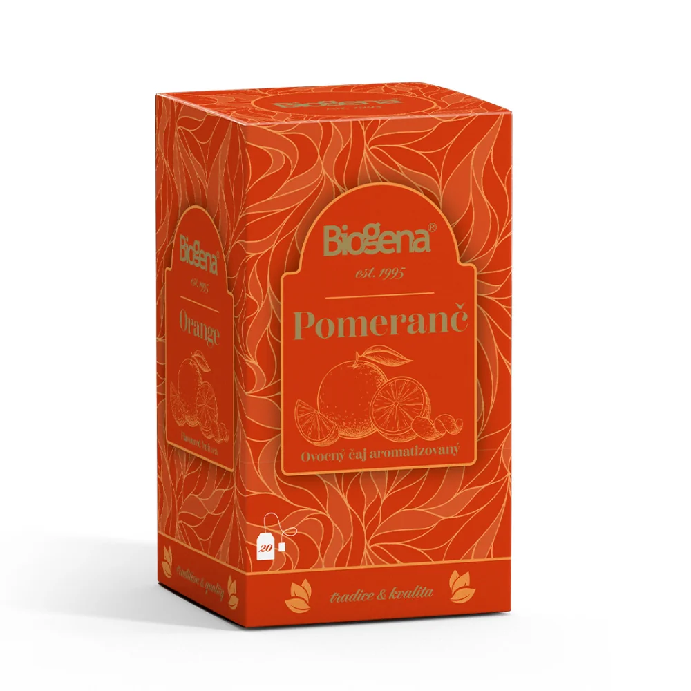 Biogena Traditional Pomeranč porcovaný ovocný čaj 20x2 g