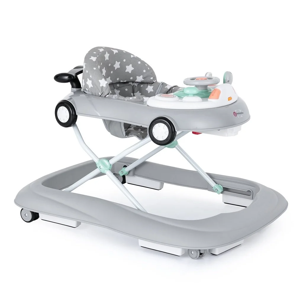 Petite&Mars Chodítko se zvukem Cabrio Grey
