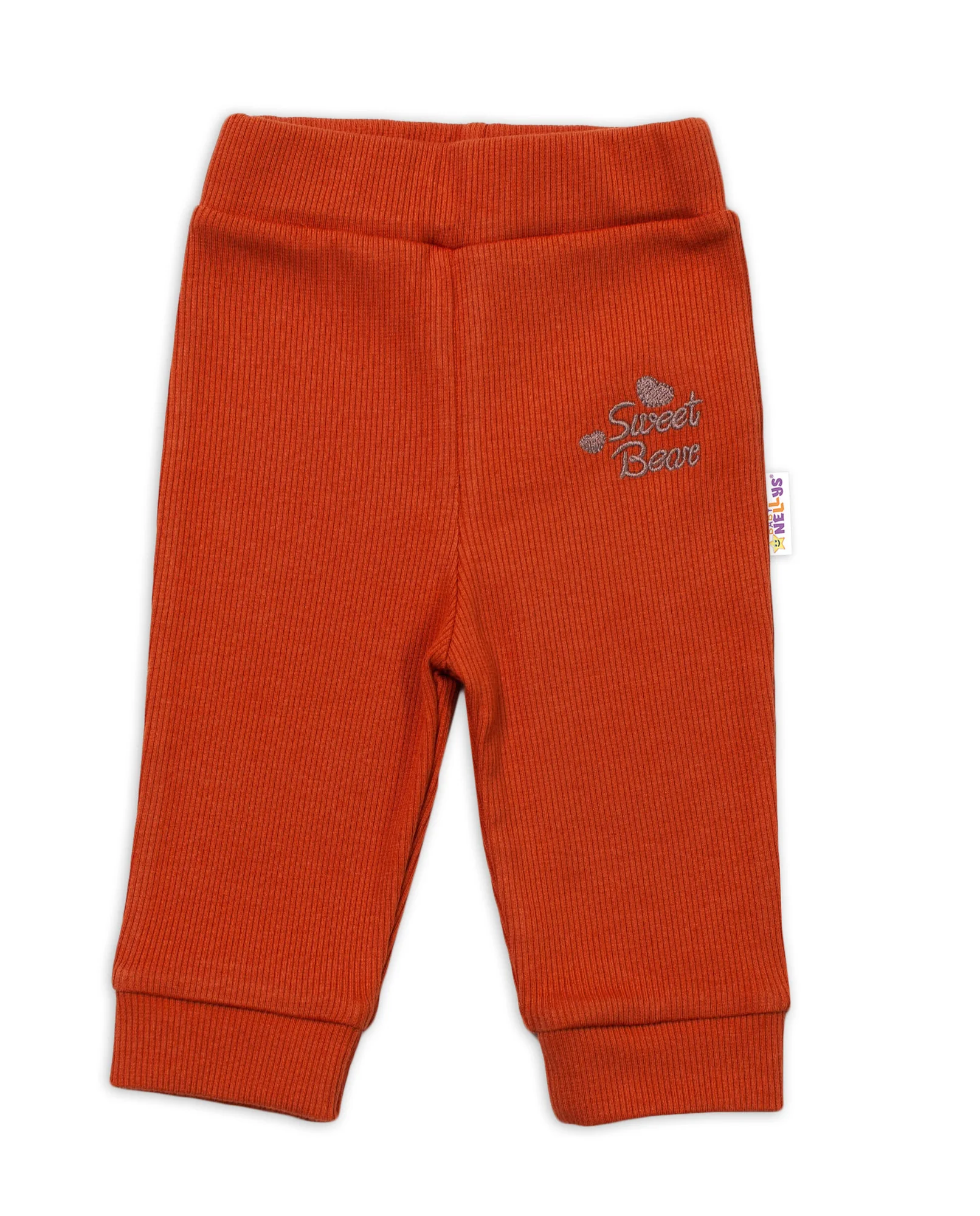 Baby Nellys Kojenecká tepláková souprava Teddy, dvojí zap.u krku - smetanová, vel. 74