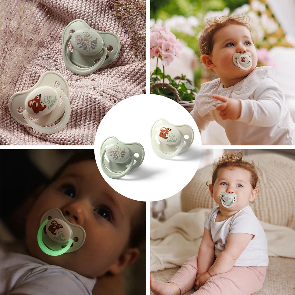 Babyono Dudlíky anatomické 6-18m+ 2 ks