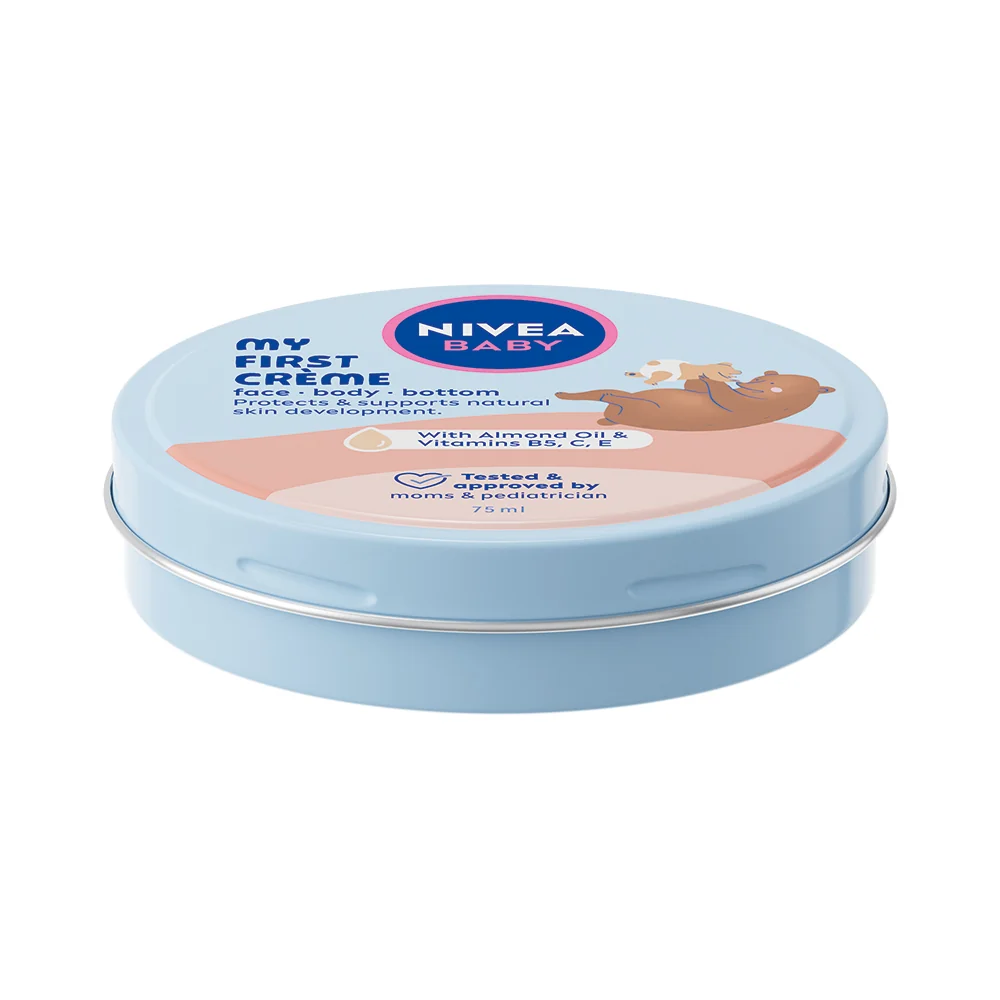Nivea baby Krém na tvář, tělo a zadeček 75 ml