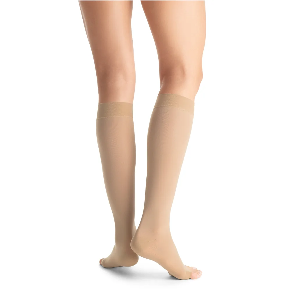 JOBST Ultra Sheer KT 1 Lýtkové punčochy bez špice vel. III 1 pár karamelové