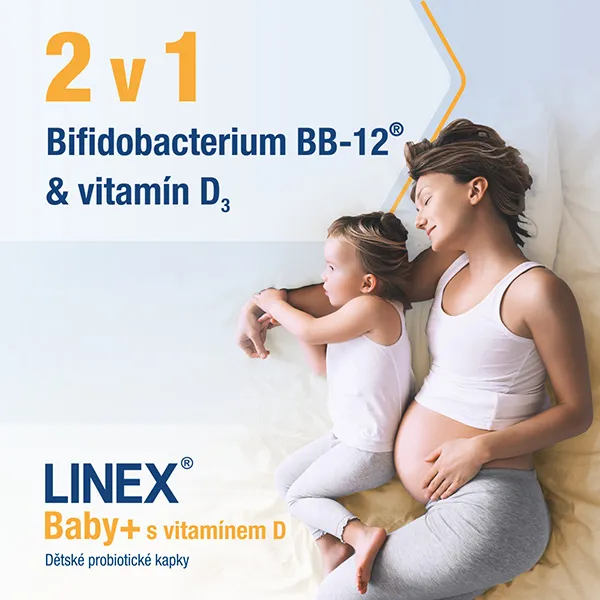 Linex Baby + s vitamínem D 8 ml