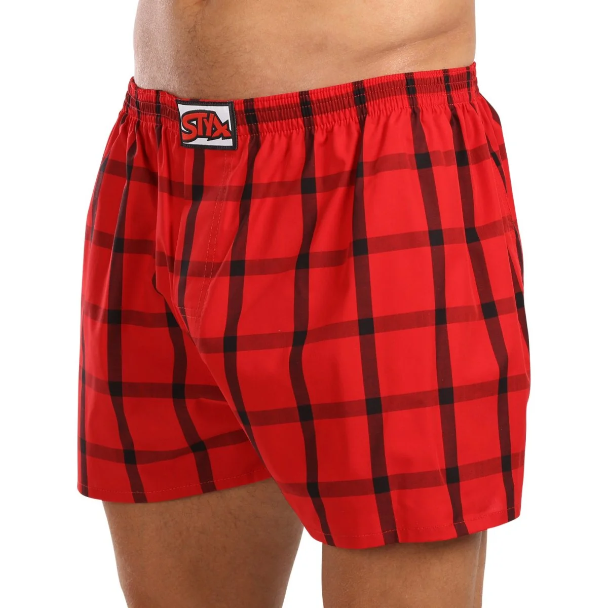 Styx 5PACK pánské trenky klasická guma vícebarevné (5A103135) M 