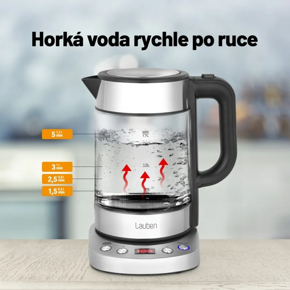 Lauben Electric Kettle EK17GS rychlovarná konvice