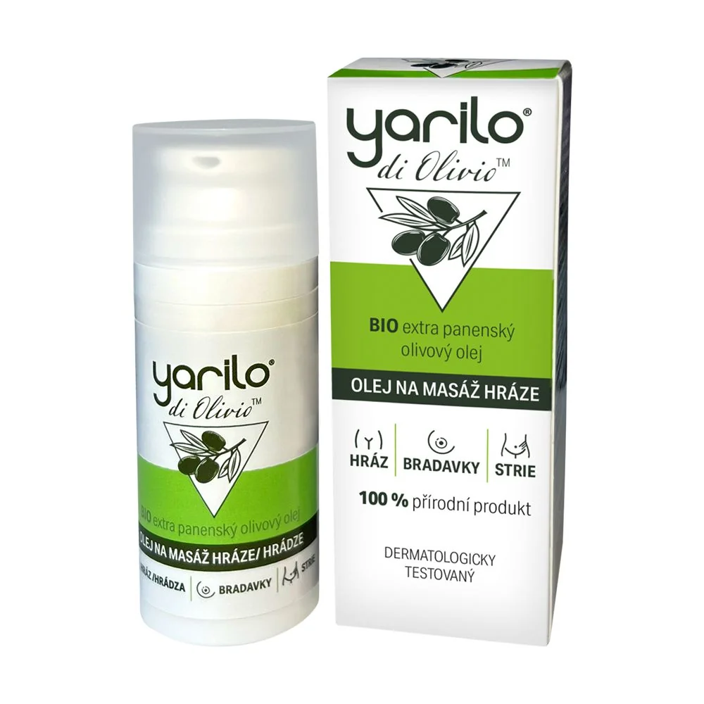 Yarilo di Olivio olej na masáž hráze 30 ml