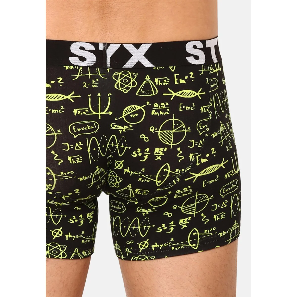 Styx Pánské boxerky long art sportovní guma fyzika (U1652) XXL