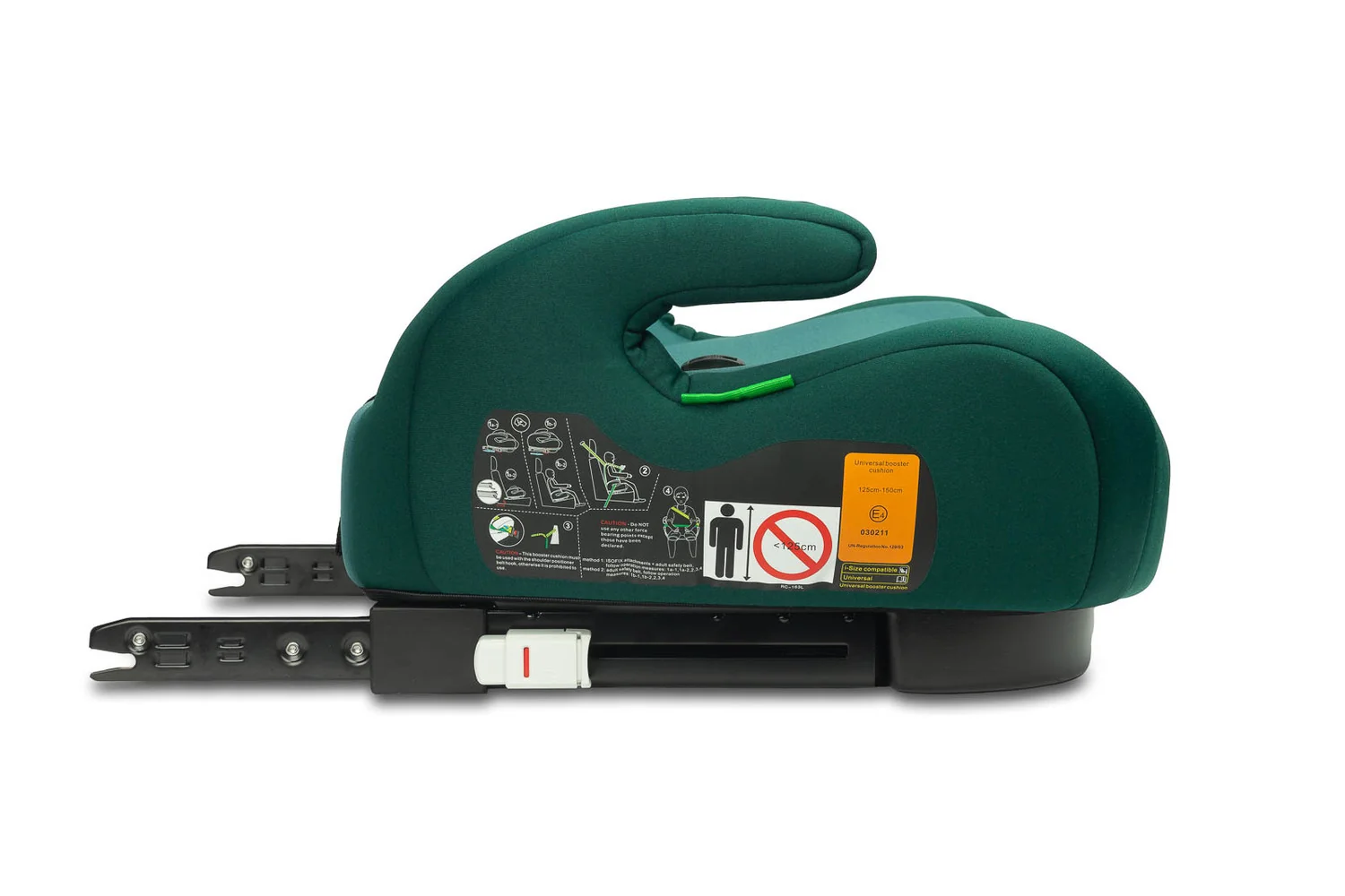 Caretero Podsedák do auta, isofix I-SIZE Puma - zelený