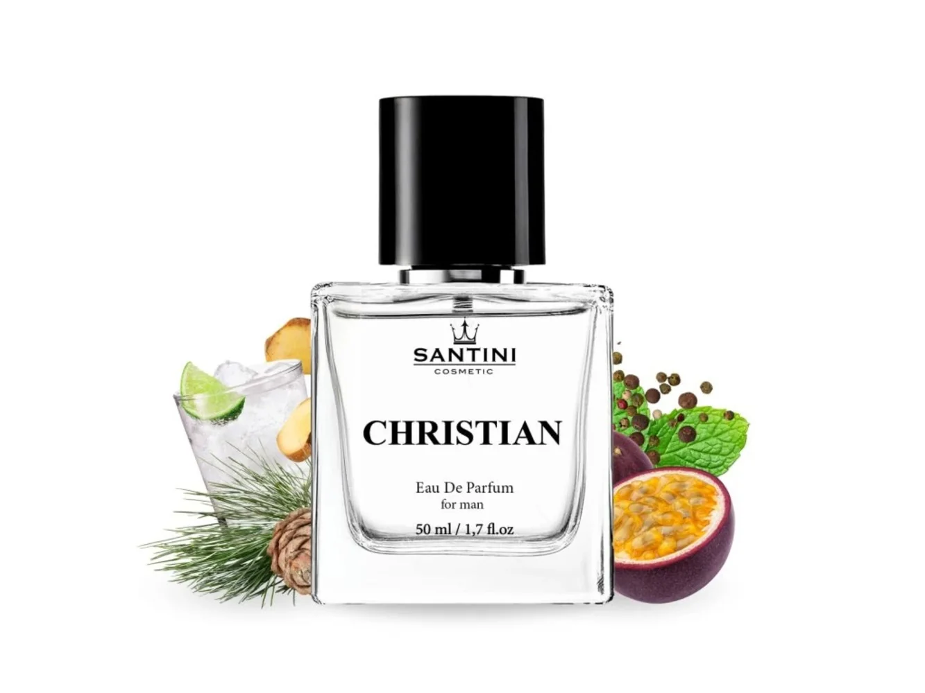 Santini Parfémovaná voda pro muže - Christian, 50ml