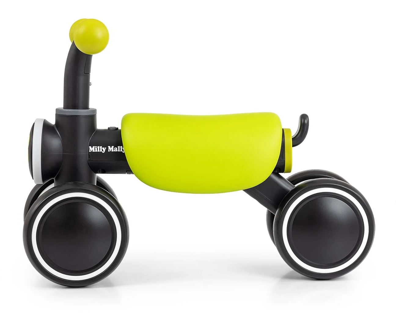 Milly Mally Dětské jezdítko YORK se zvuky, LED světlem, 12–36m, Frog, zelené