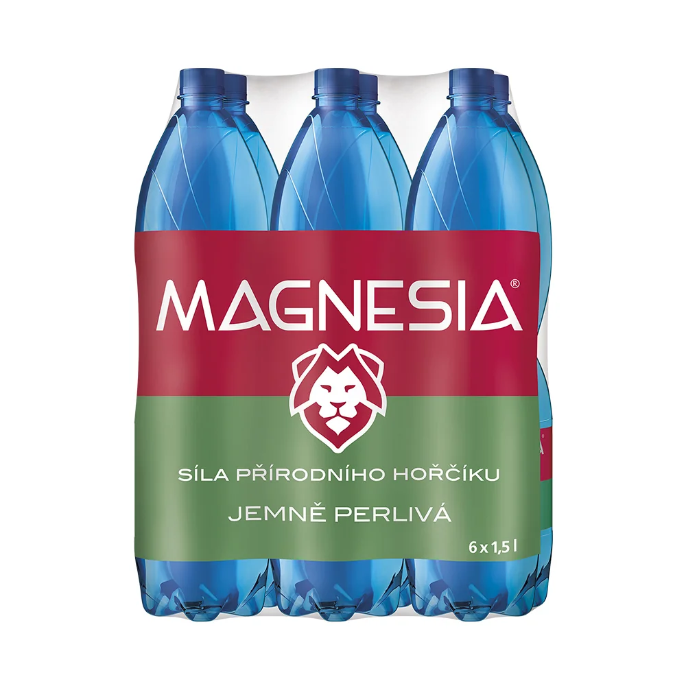 Magnesia Jemně perlivá 6x1,5 l